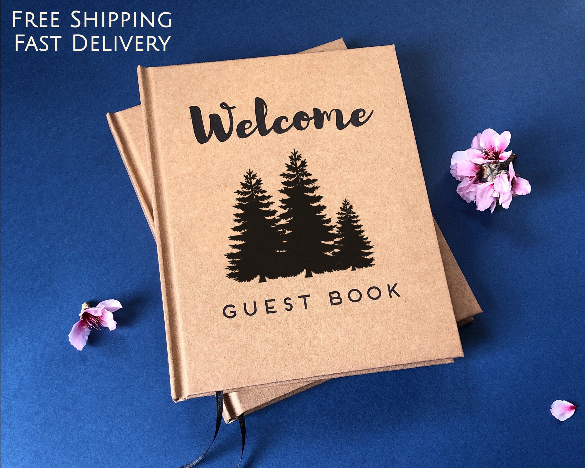 FREE SHIPPING Lake House Guest Book Gift for New Home Etsy