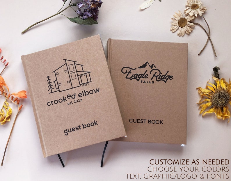 Custom Vacation Home Guest Book Airbnb Rental House Etsy