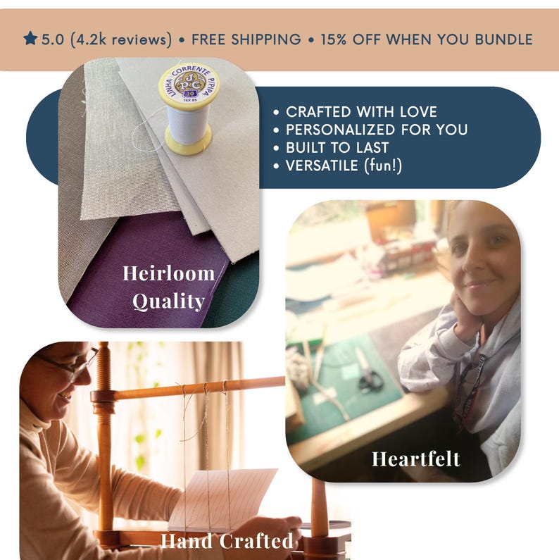 Personalized Travel Journal for Couples · Custom Paper Anniversary Gift · Add a Meaningful Dedication to Inside Cover · 100 or 200 pgs image 9