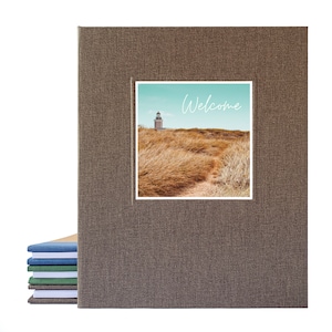 Welcome Binder for Airbnb · Custom Guest Book · Personalized Decor for Vacation Rental Home · Guest Handbook for Visitors · Removable Pages