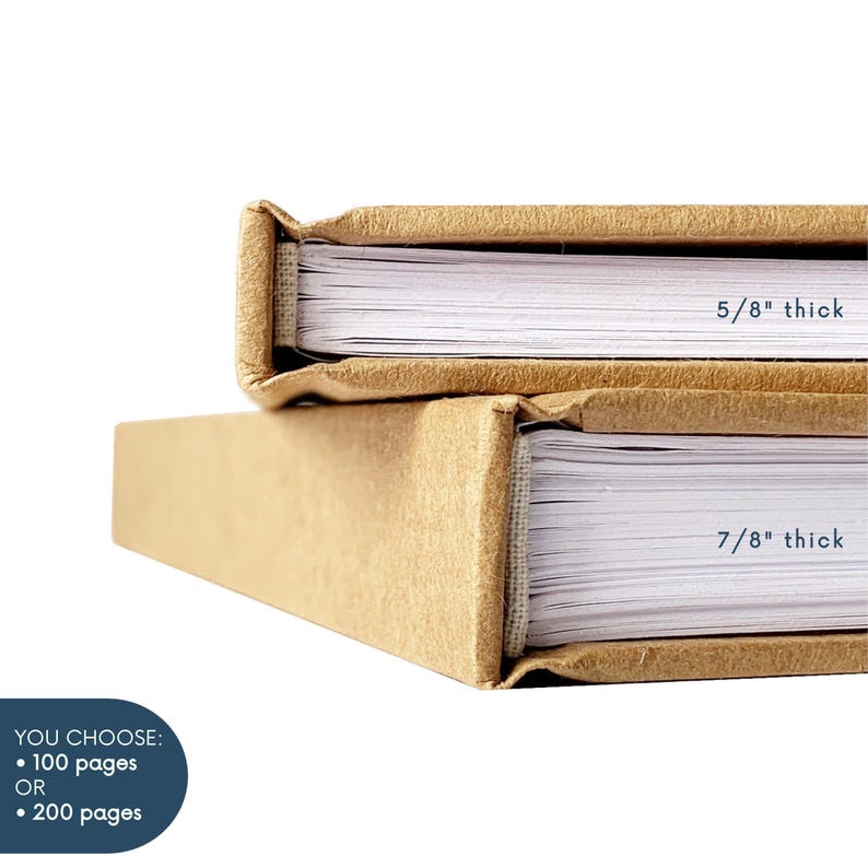 Custom Vacation Home Guest Book · Your Logo on Cover · Rental Cottage Welcome Book & Decor · Realtor Closing Gift
