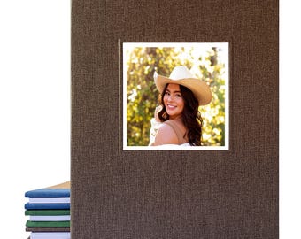 Personalized Graduation Photo Album • Class of 2026 Memory Scrapbook • Removable Pages