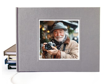 Memory Book for Funeral · Photo on Cover · Personalized Celebration of Life Guest Book · Bereavement Gift