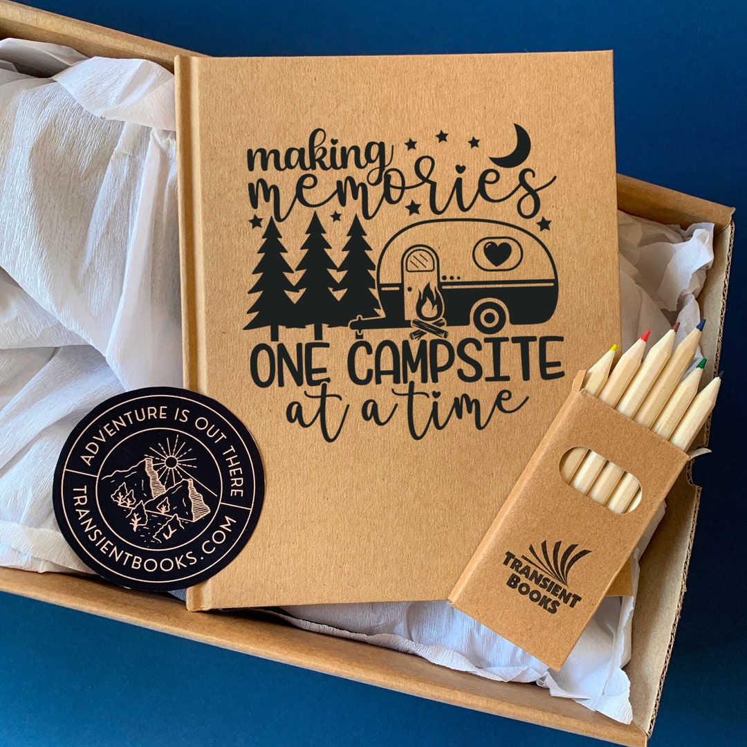 RV Travel Camping Gift Box for the Couple Adventure Memories Etsy