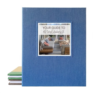 Custom Welcome Binder for Airbnb Vacation Rental · Lake House Decor · Personalized Guest Book · Instructions for Renters · Removable Pages