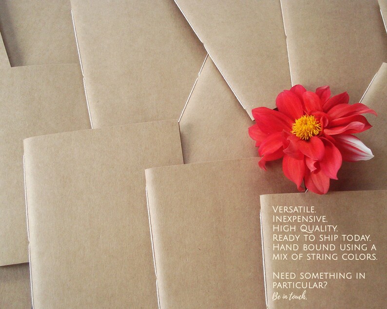 FREE SHIPPING Wholesale Blank Journals Kraft Journals Bulk Etsy