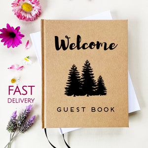 HARDCOVER GUEST BOOK, Comments Book, Visitors Book, Guest Comment Book, Vacation Home Guest Book, Beach House Guest Book, House Guest Book,: For Guest Houses, AirBnBs, Beach Homes, Holiday Homes, Cabins [Book]