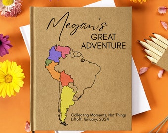 World Travel Journal · Study Abroad Planner · Cool Aunt Gift for Teen, Kids · Gap Year