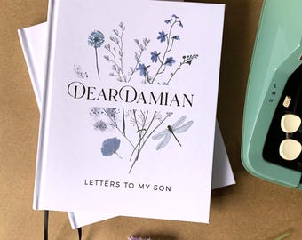 Pregnancy Journal · Gift for New Mom · Personalized · Handbound