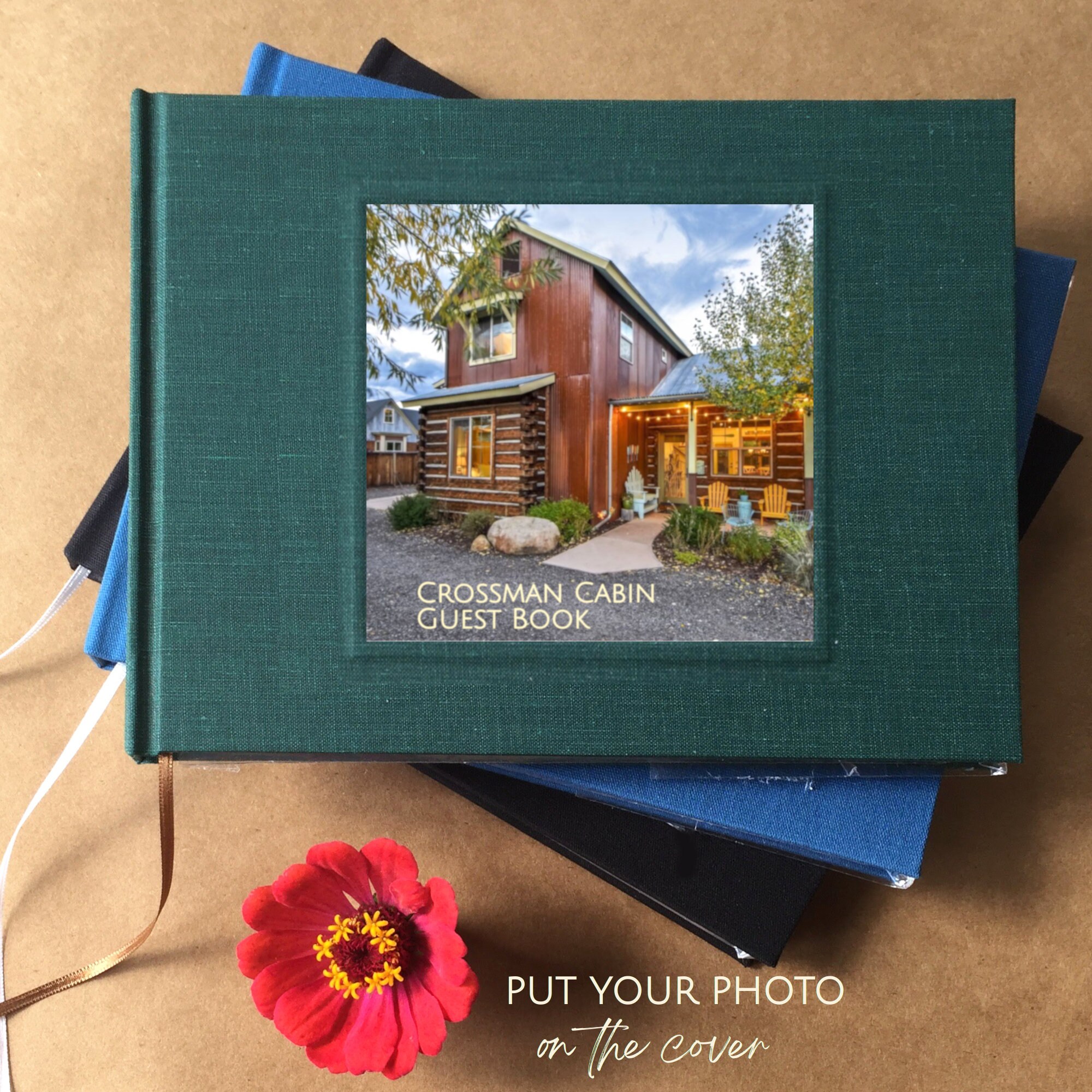 Western Guest Book for Vacation Home: Rustic Western Guest Log Book for Vacation Rental, Airbnb, VRBO and More