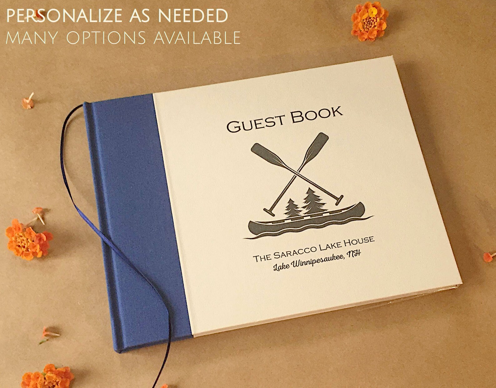 Custom Vacation Home Guest Book Housewarming Gift Family Etsy