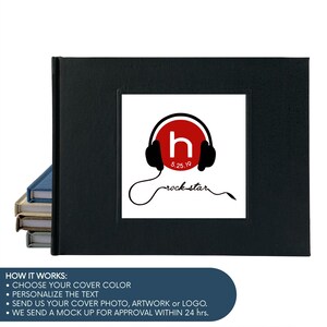 Bar Mitzvah Party Guest Book · Personalized Bat Mitzvah Gift · Jewish Celebration Decor · Keepsake Idea for Event Planners