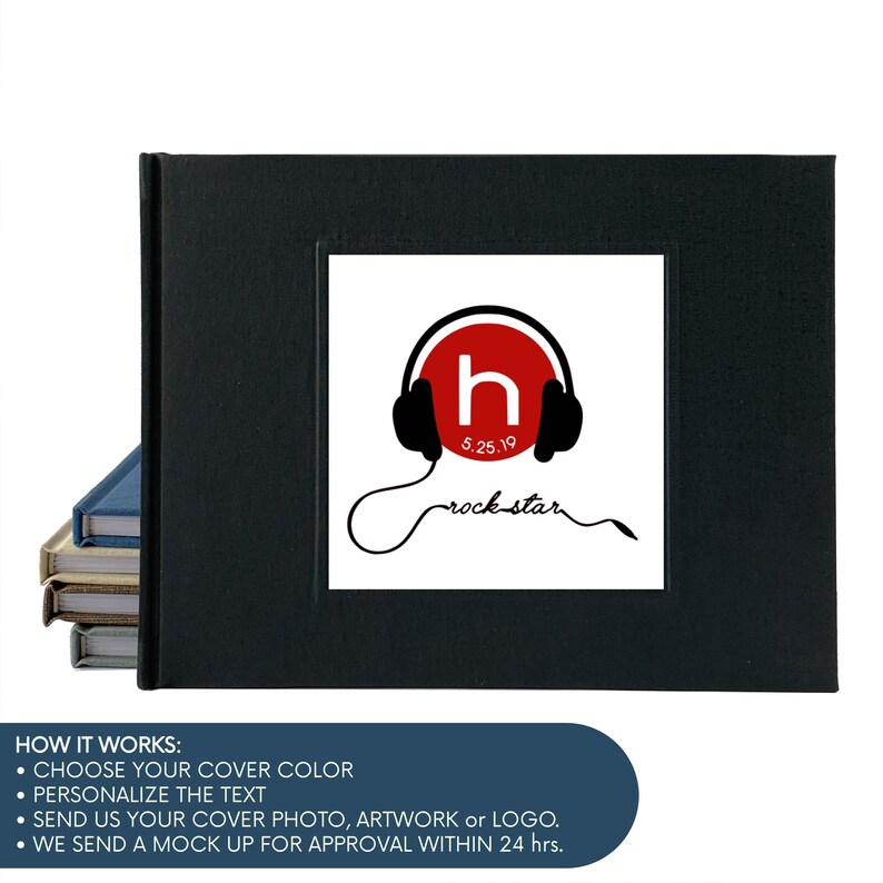 Bar Mitzvah Party Guest Book · Personalized Bat Mitzvah Gift · Jewish Celebration Decor · Keepsake Idea for Event Planners