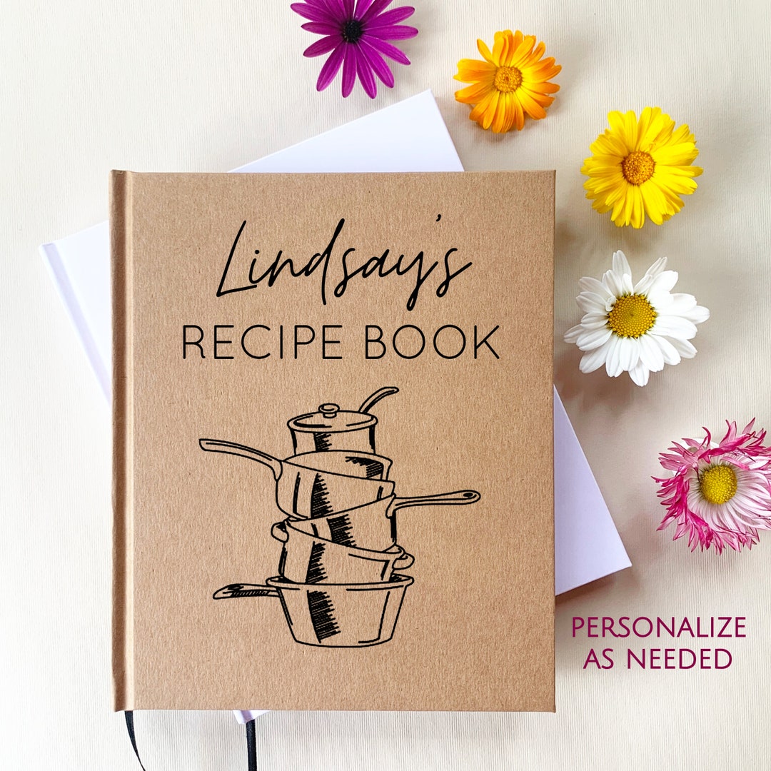 Custom Family Recipe Book Wedding Gift for the Couple Etsy