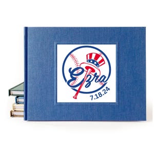Custom Bar/Bat Mitzvah Guest Book · Sports Themed Party Decor