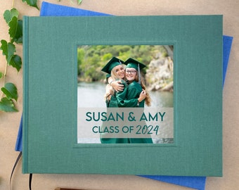 2024 Graduation Party Guest Book | Personalized Graduation Gift | Grad Party Decor | Advice, Words of Wisdom for the Class of 2024