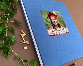 Class of 2024 Graduation Scrapbook Photo Album · Personalized Gift for Niece or Nephew · Grad Party Decorations · Custom Guest Book