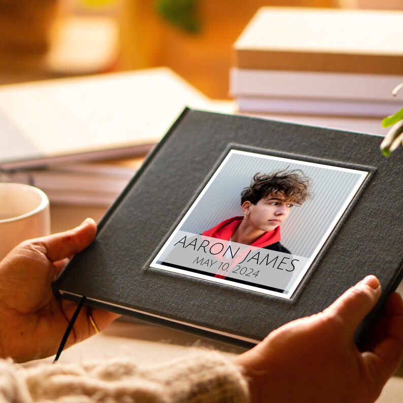 Bar Mitzvah Party Guest Book · Personalized Bat Mitzvah Gift · Jewish Celebration Decor · Keepsake Idea for Event Planners