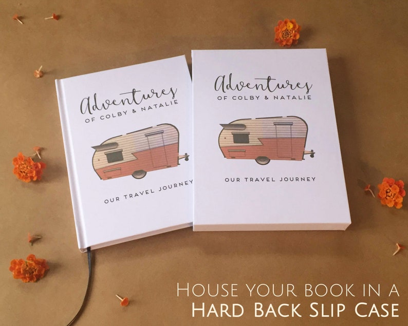 FREE SHIPPING Custom RV Travel Journal Camping Notebook Etsy