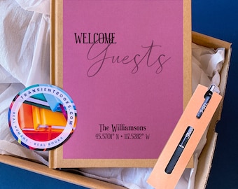 New Homeowners Gift Box · Personalized Welcome Book · Thoughtful, Handmade Gift Decor for New Neighbors