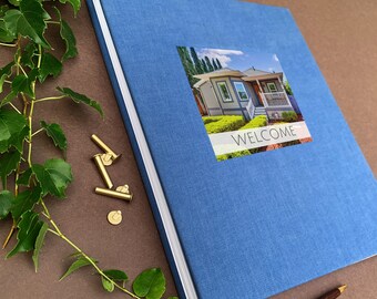 Custom Welcome Book for Airbnb Rental · House Info & Rules Binder · Personalized Guest Book · Vacation Home Cabin Decor · Host Guidebook