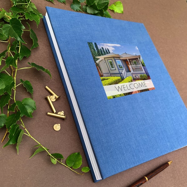 Custom Welcome Book for Airbnb Rental · House Info & Rules Binder · Personalized Guest Book · Vacation Home Cabin Decor · Host Guidebook