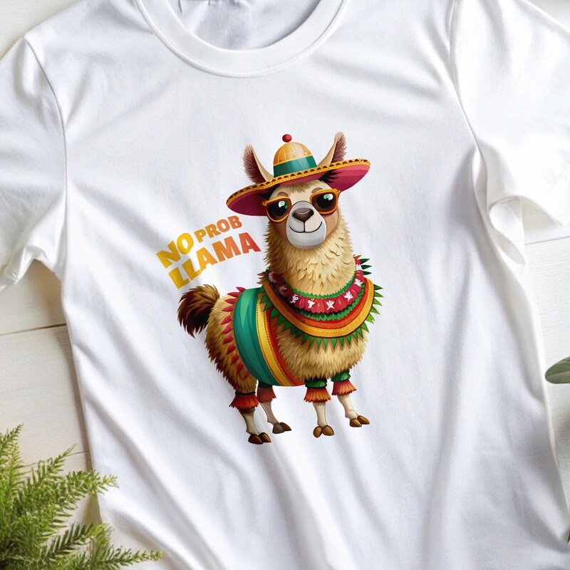 Llama Tshirt - Etsy