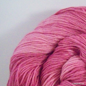 Merino sock yarn - NEW Sock82Me 8 ply in Raspberry