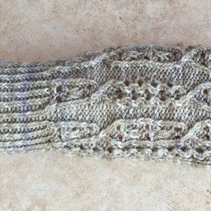 Georgette Fingerless Mitts Knitting Pattern PDF Download