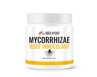 Boca Hydro Mycorrhizae Root Inoculant 1200 Spores per Gram for Stronger Roots, Bigger Yields for Gardens, Hydroponics & Fruit Trees