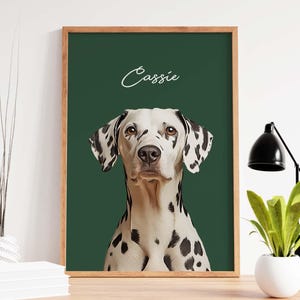Custom Pet Portraits Using Pet Photo, Personalized Digital Dog Portraits, Cat Portraits, Custom Pet Art, Pet Drawing, Pet Memorial Gift