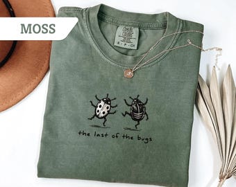Comfort Colors® Dancing Lady Bugs Shirt, The Last Of The Bugs Tee, Noah Music Shirt, Tour Merch Shirt