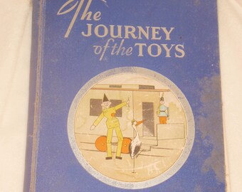 El viaje de los juguetes, 1934 3ª impresión por Ruth & William Rahr e ilustrado por Bruno Ertz