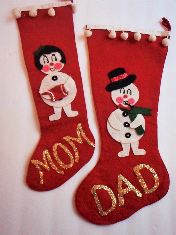 dad christmas stocking