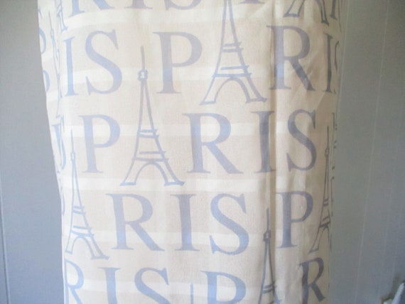 April in Paris Vintage Scarf Paris Souvenir Scarf - image 1