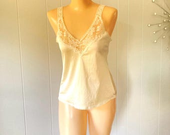 Vintage Camisole by Maidenform: Cream White Camisole