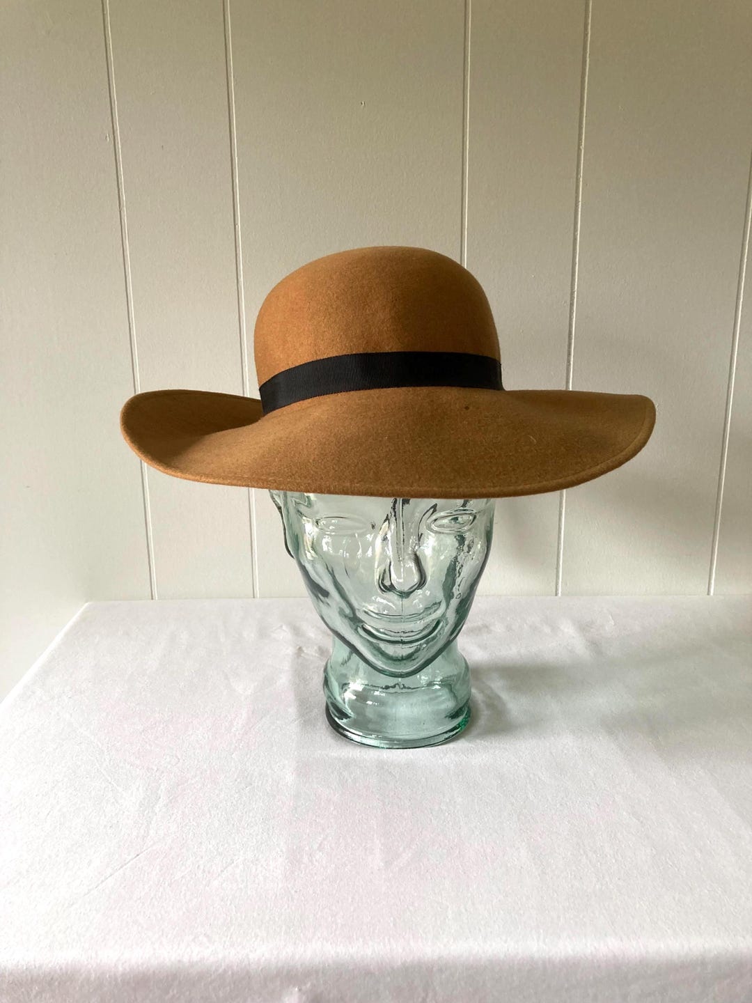 LIZ CLAIBORNE Black 100% Wool Felt Wide Brim HAT Liz Claiborne | Accessories | Liz Claiborne Black 0 Wool  main image 3