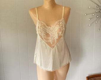 Vintage Camisole by Heiress Cream Beige Camisole