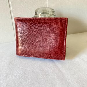 Vintage Wallet Snake Grain Leather Wallet Bifold Wallet