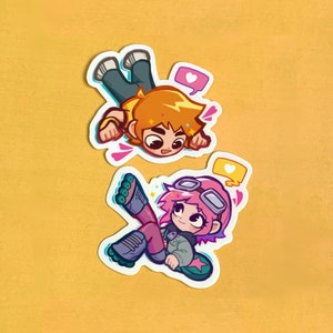 Scott Pilgrim Stickers: Ramona Flowers Die Cut Waterproof Decals