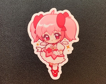 Madoka Kaname Sticker: Magical Girl Laptop Decal