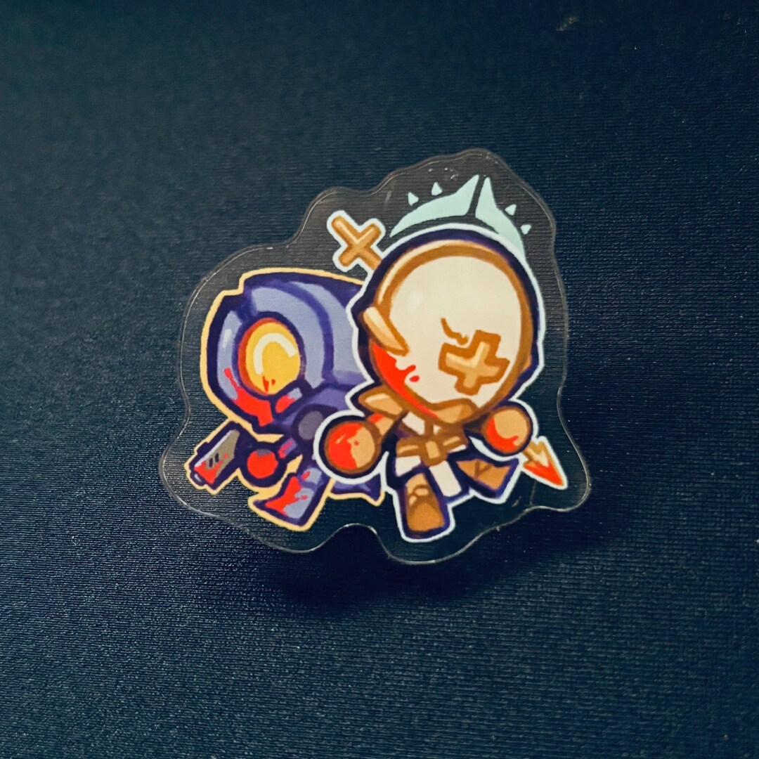 ULTRAKILL V1 and Gabriel Acrylic Pin, Ultrakill Charm, Backpack Decor ...