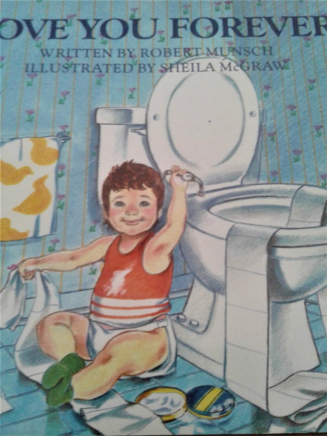 Love You Forever Children's Book Soft Cover Robert Etsy