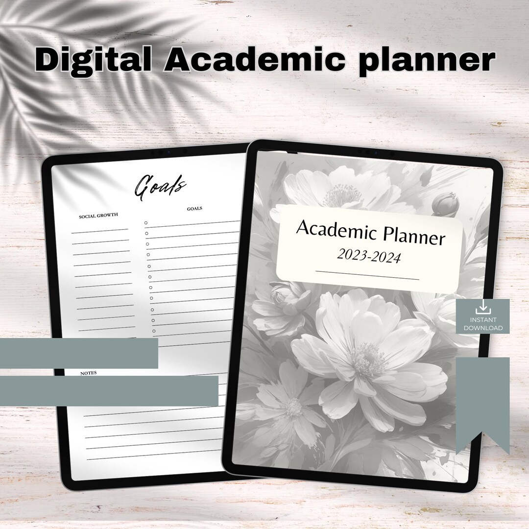 Pdf-format, Class-schedule-page, Study-log, Assignment-tracker, Monthly ...