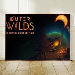Outer Wilds Poster: Space Exploration Fine Art Print