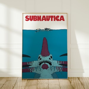 Póster de Subnautica 2 / Arte mural de Ryley Robinson / Decoración de pared de juego de supervivencia / Impresión artística / Regalo para gamers