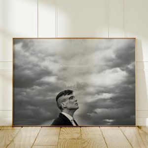 Póster de la serie Peaky Blinders - Impresión artística de Thomas Shelby - Arte mural de la serie Gangster - Decoración del hogar de la familia Shelby