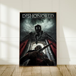Dishonored Game Poster | Video Game Wall Art | Gaming Room Decoration | High Quality Print, Perfect Gift for Gamers