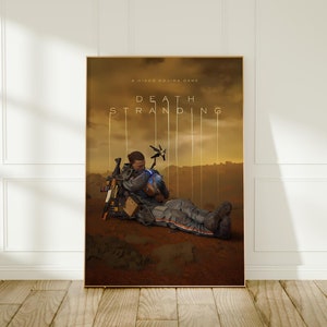 Death Stranding Game Poster, Sam Bridges Wall Art, Gamer Wall Decor, Fine Art Print, Perfect Gift for Gamers
