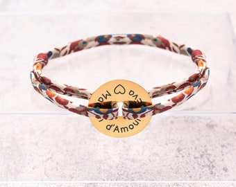 Personalized Liberty Target Bracelet for Women, Customizable